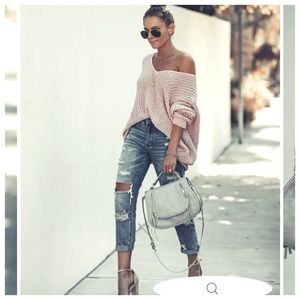 VICI Pinky Promise Oversized Sweater Grey M